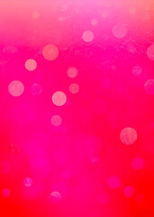 Red bokeh vertical background for Banner, Poster, ad, celebration, event and various design works