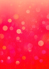 Red bokeh vertical background for Banner, Poster, ad, celebration, event and various design works