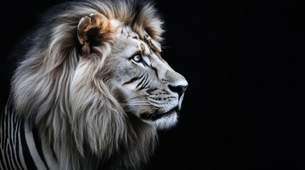 Lion Portrait.