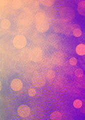Purple bokeh vertical background for Banner, Poster, ad, celebration, event and various design works
