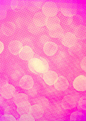 Pink bokeh vertical background for Banner, Poster, ad, celebration, event and various design works
