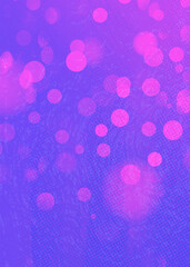 Purple bokeh vertical background for Banner, Poster, ad, celebration, event and various design works