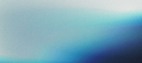 Grainy Gradient with Soft Light and Realistic Paper Texture - High Definition, Blue Color
