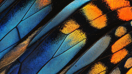 Abstract Butterfly Wing Texture