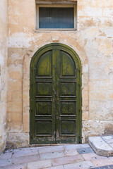 Fototapeta premium Front door in Matera, Puglia, Italy