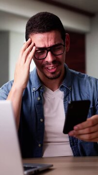 Scam Message. Email Text Mistake Fail