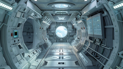 space station interior