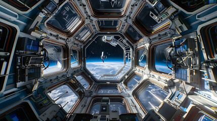 space station interior