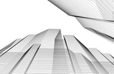 Obraz premium abstract architecture