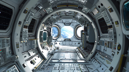 space station interior