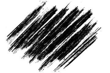 This image features bold black diagonal brush strokes on a white background, exemplifying abstract and energetic artistic style.