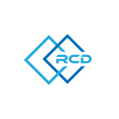 RCD ABSTRACT CREATIVE LETTER LOGO DESIGN