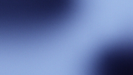 Blue gray grainy color gradient background noise grain texture banner design copy space