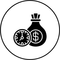 Time Is Money Icon