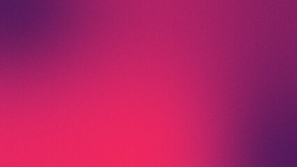 Purple pink grainy color gradient background noise grain texture banner design copy space