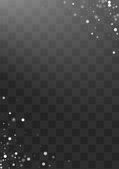 Fototapeta premium Snow_Flying_Snowflakes_Vector_Transparent_Background_426.eps
