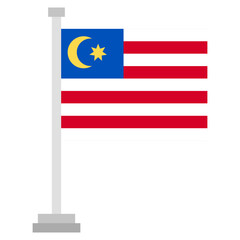 Vector Icon for Malaysia, country, national, flag, world flag