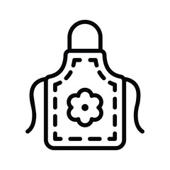 A gardening apron, keeping tools handy and clothes clean