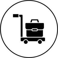 Airport cart Icon