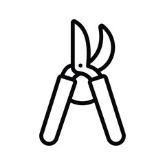 A pruner tool, essential for trimming plants and bushes