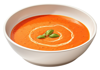 PNG Food bisque soup bowl.