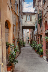 The medieval streets of Perugia, with historic architecture and vibrant local life.