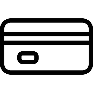 recommend clip art: Simple vector icon bank card