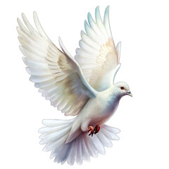 Obraz premium Pigeon icon style isolated on transparent background Cutout PNG