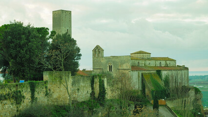 Santa Maria in Castello in Tarquinia - Viterbo, Lazio, Italy.