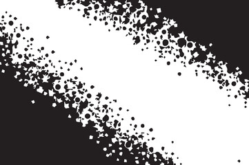 Black and white Grunge texture. Distressed background in black and white texture.  Abstract Grunge Texture Background.	