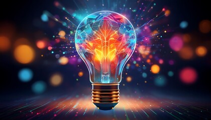 Image Featuring a Light Bulb as a Metaphor for an Innovative Breakthrough