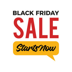 Black Friday Sale Icon Logo Design Template