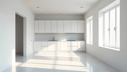 Minimalist Modern Kitchen Interior Design.