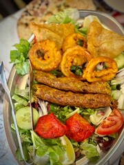 Repas traditionnel indien