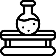 Chemical, Healthcare And Medical, Lab, Laboratory, Test Tube, Science Icon