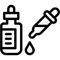 Dropper, Healthcare And Medical, Dosage, Lab, Pipette, Medicine Icon