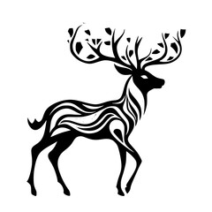 Reindeer Silhouette