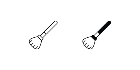 cleaning set icon with white background vector stock illustration