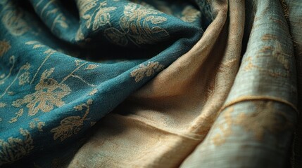 A meticulous scene of stain removal on vintage fabrics, using gentle techniques to preserve the garment's integrity.