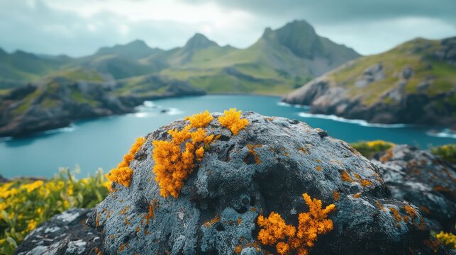 A close-up of an island endemic species, emphasizing the unique biodiversity found in isolated ecosystems.