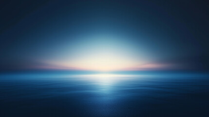 Obraz premium Blue Underwater Depths With Soft Light and Calm Atmosphere