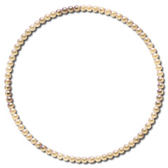Obraz premium Elegant Bead Circle for Stylish Designs Border Photo Frame 