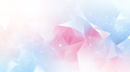 Abstract geometric shapes with soft colors