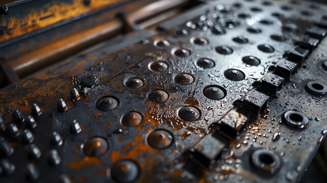 Metal punching and shearing machine