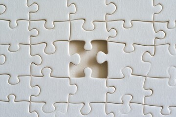 One missing puzzle piece.