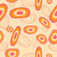 Simply abstract geometric seamless pattern  background