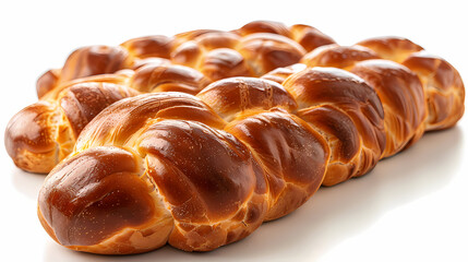 Brioche isolated white background
