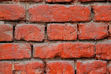 red brick wall background
