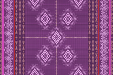 Navajo tribal Boho seamless pattern vector. Native American ornament. Ethnic South Western decor style. ornament. Good for blanket, rug. Cloths,carpet , curtain,background and wallpaper. 