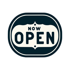 label now open tag register vector illustration template design